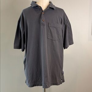Patagonia Men's Polo Shirt - Charcoal